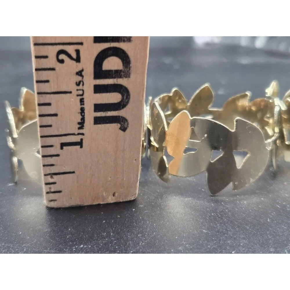 Brass Gold Color Caesar Style Napkin Rings Set Of 4